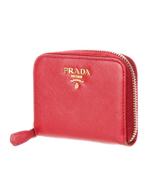 prada wallet men's sale|Prada coin purse price.